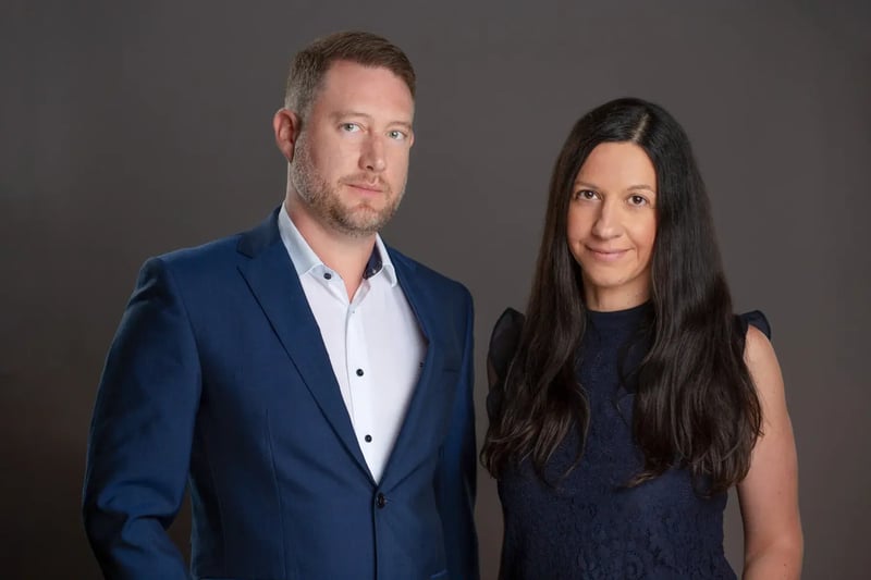 Adam Judd and Ifigenia Arampelou, who run Discover Digital
